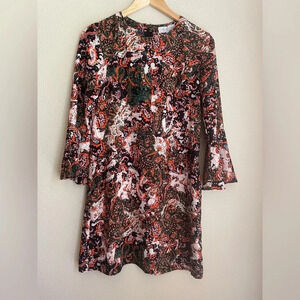 Wayf Bell Sleeved Boho Shift Dress